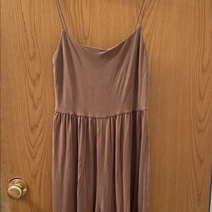 Wilfred Market Jumpsuit in Taupe M